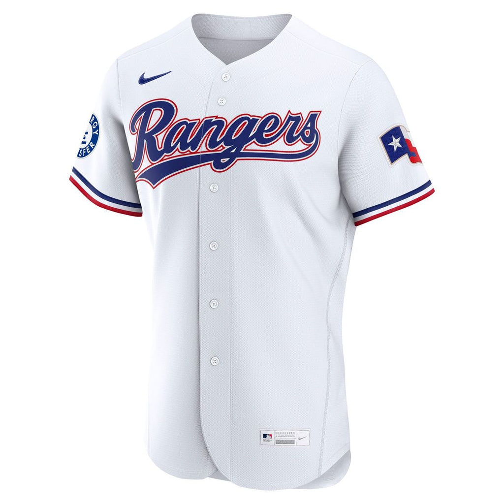 Texas Rangers | Nike Light Blue Alternate Sponsor Patch Authentic Jersey