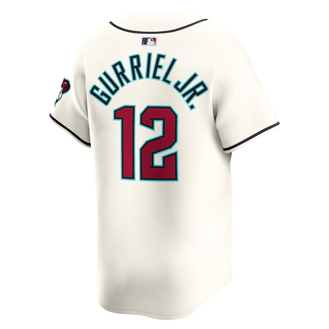 Arizona Diamondbacks Lourdes Gurriel Jr. | Nike Cream Home Limited Player Jersey