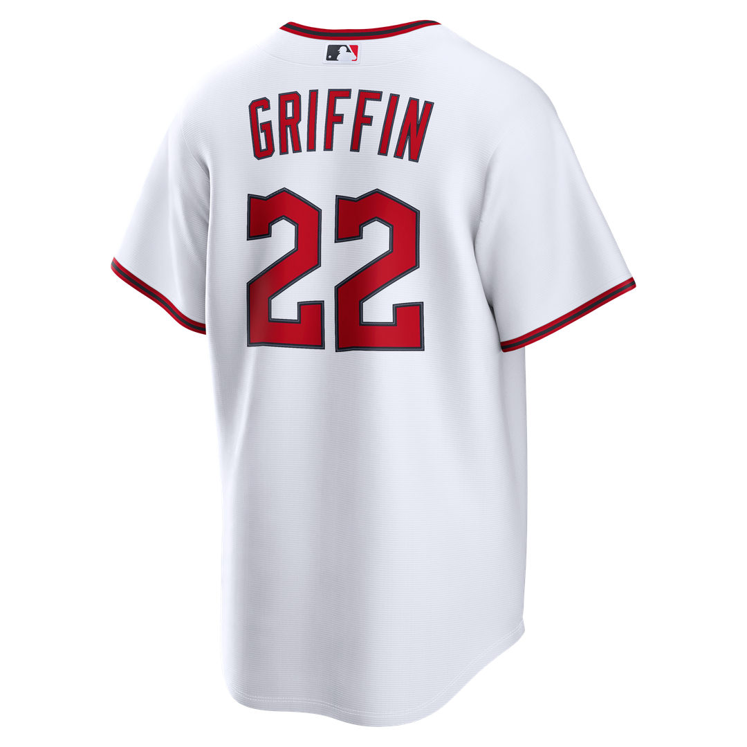 Cleveland Guardians Foster Griffin | Nike White Home Replica Jersey