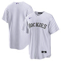 Colorado Rockies | Nike White Home Blank Replica Jersey