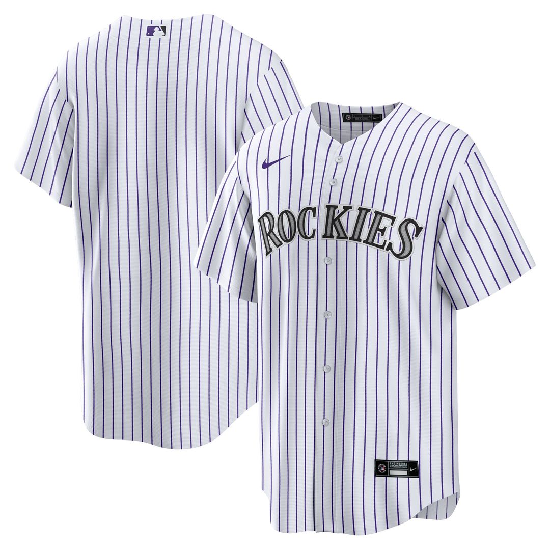 Colorado Rockies | Nike White Home Blank Replica Jersey