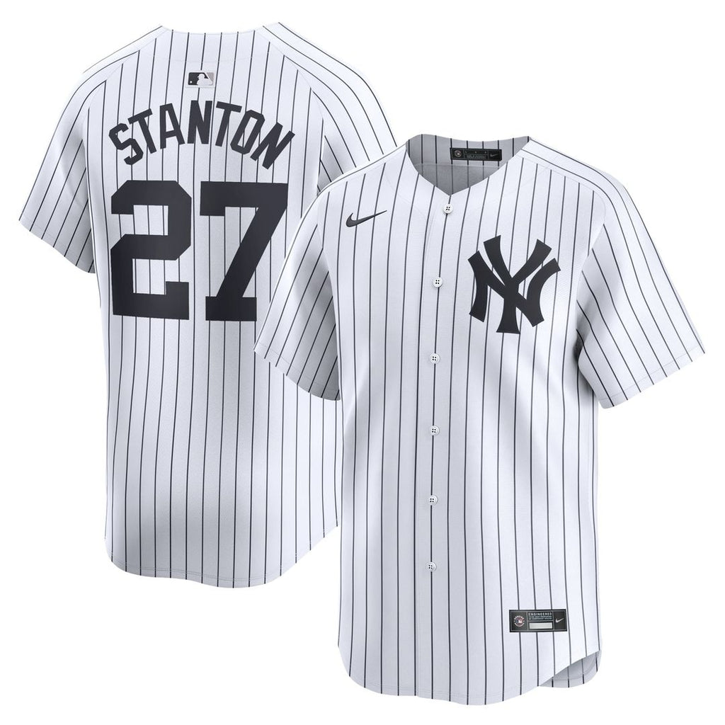 New York Yankees Giancarlo Stanton | Nike White Home Limited Player Jersey