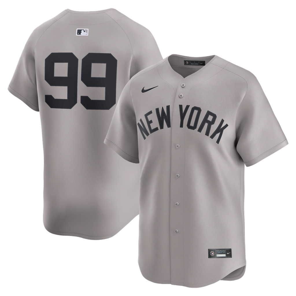 New York Yankees Aaron Judge | Nike Gray Road Limited Player Jersey