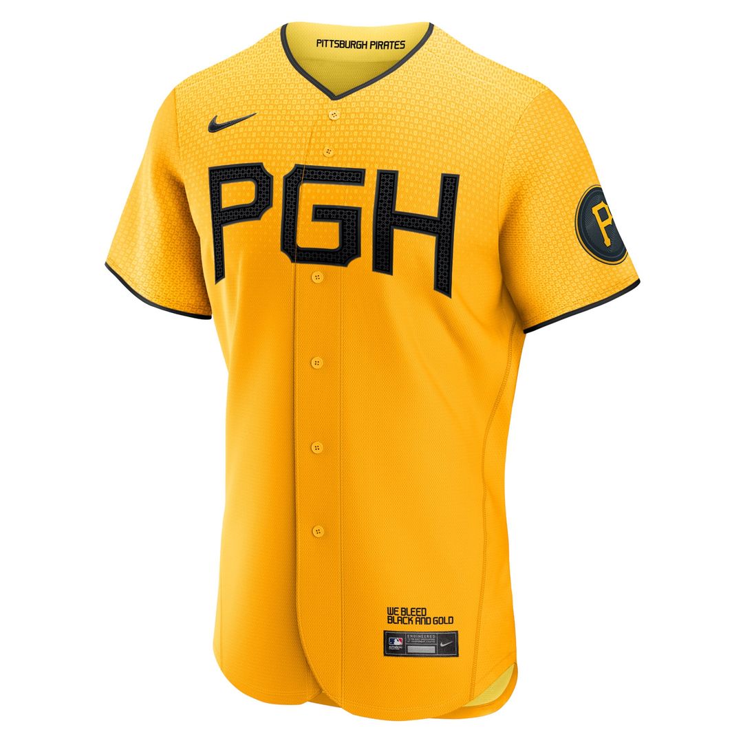 Pittsburgh Pirates | Nike Gold City Connect Authentic Jersey