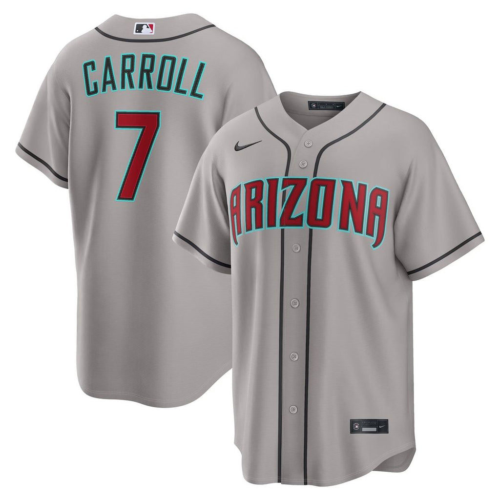 Arizona Diamondbacks Corbin Carroll | Nike Gray Road Replica Jersey