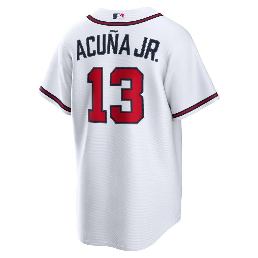 Atlanta Braves Ronald Acuña Jr. | Nike White Home Replica Jersey