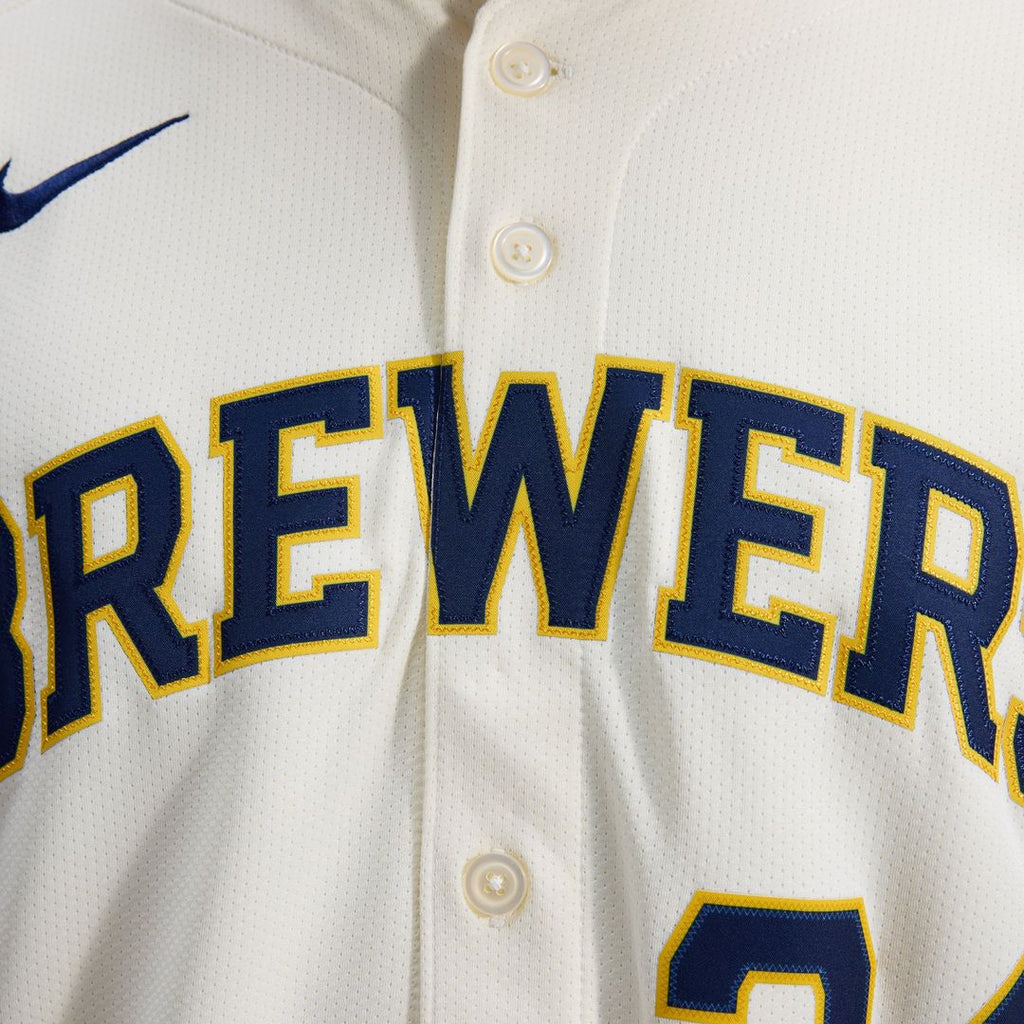 Milwaukee Brewers William Contreras | Nike Cream Home Limited Player Jersey