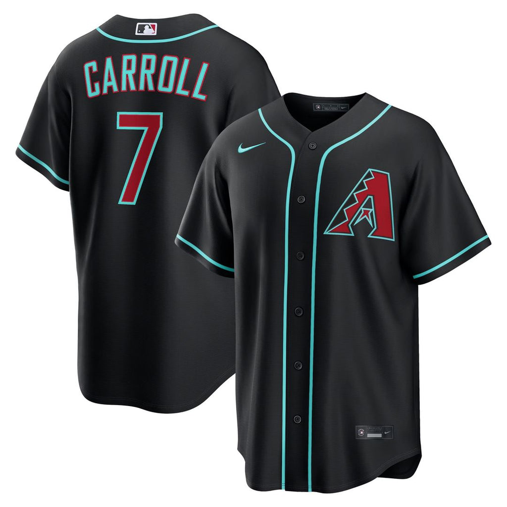 Arizona Diamondbacks Corbin Carroll | Nike Black Alternate Replica Jersey