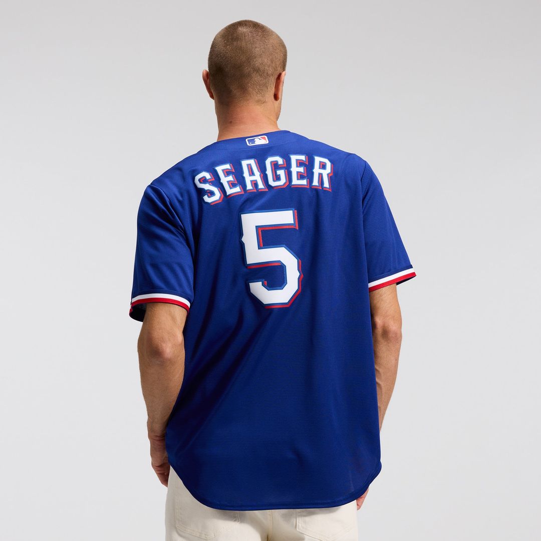 Texas Rangers Corey Seager | Nike Gray Road Replica Jersey