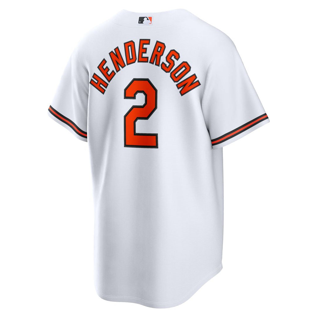 Baltimore Orioles Gunnar Henderson | Nike White Home Replica Jersey