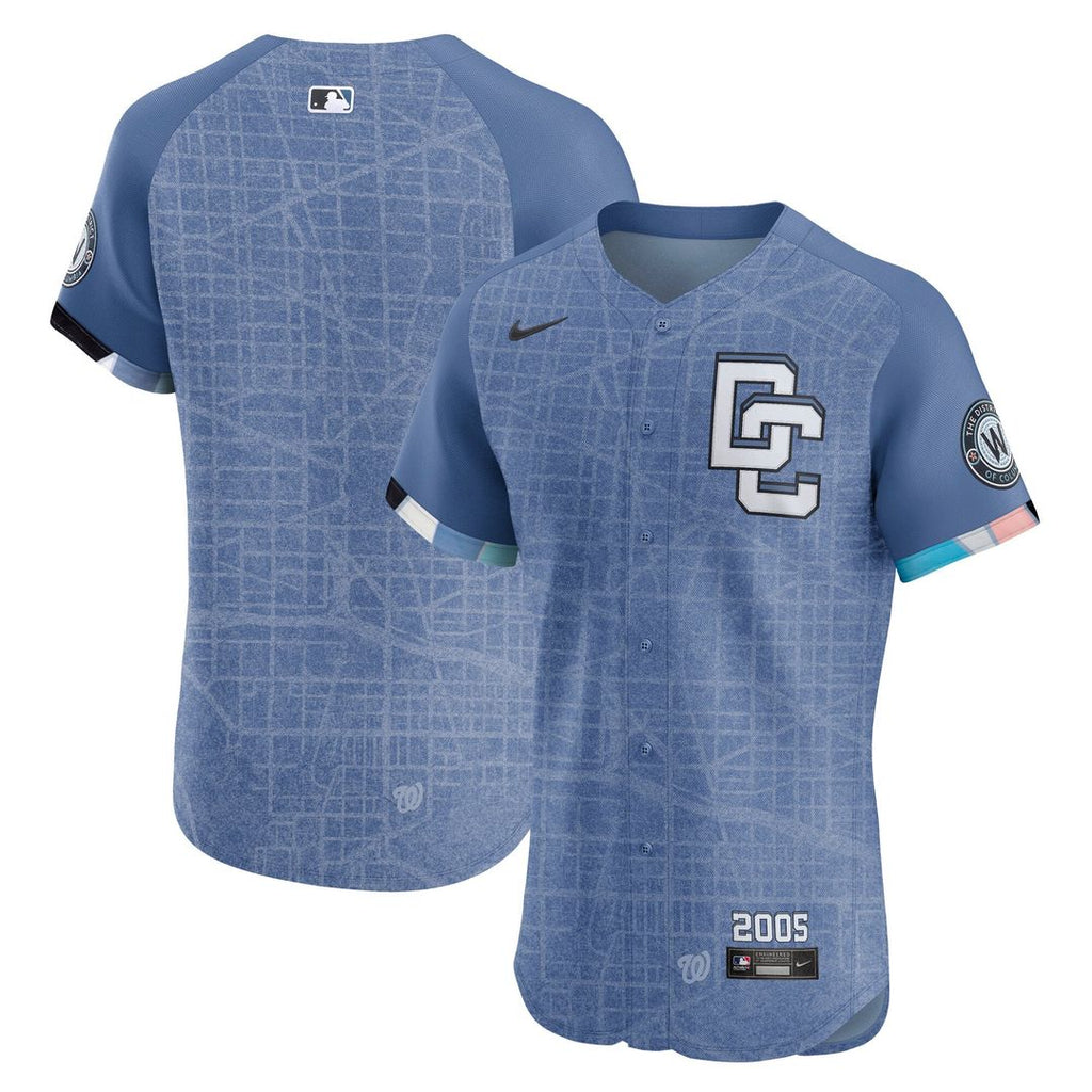 Washington Nationals | Nike Blue 2025 City Connect Elite Jersey