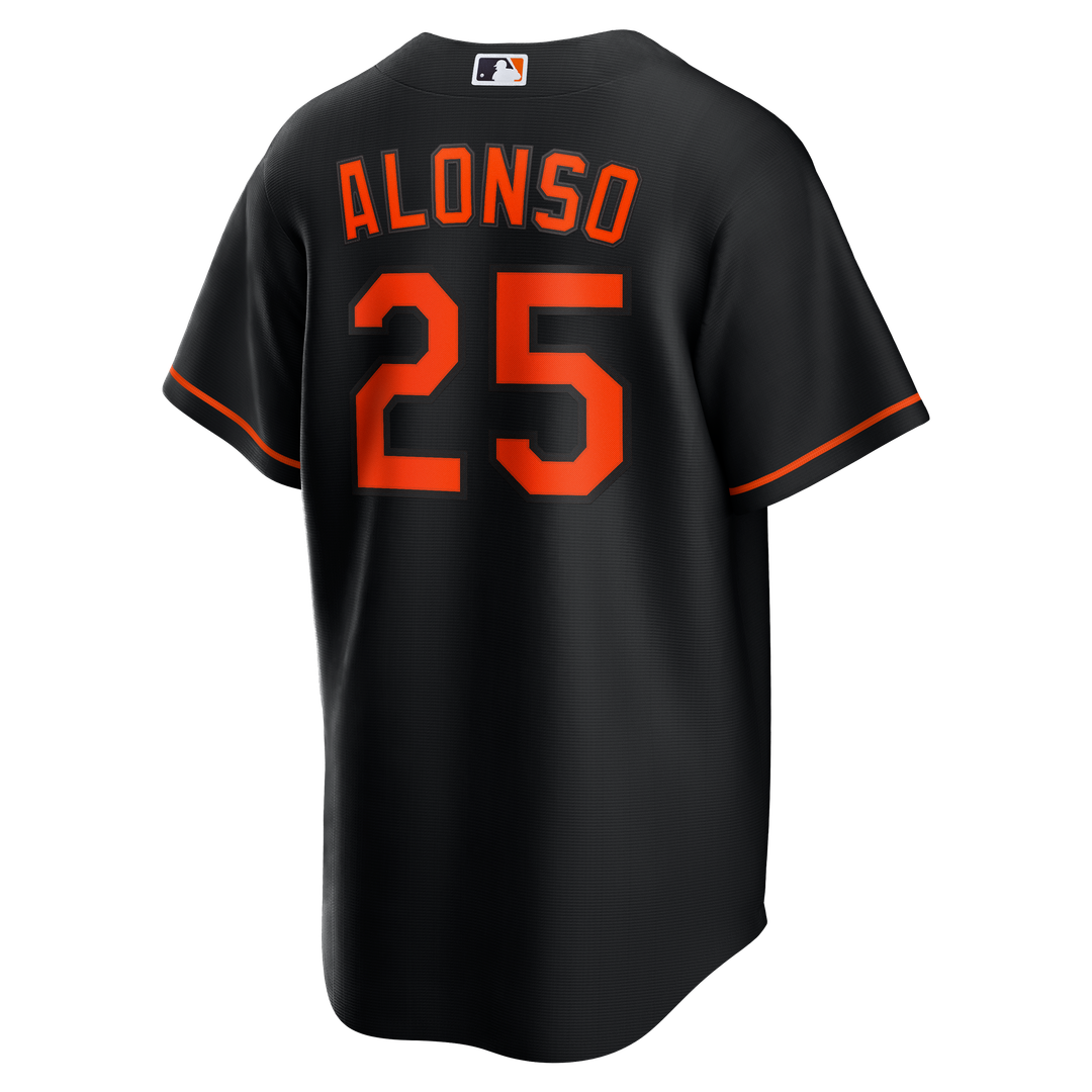 Baltimore Orioles Pete Alonso | Nike Black Alternate Replica Jersey