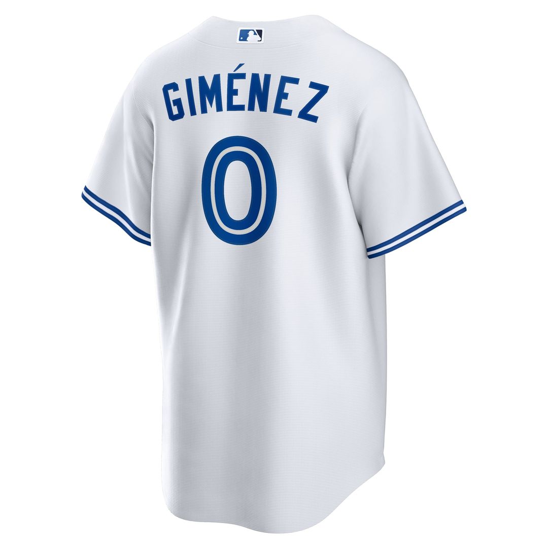 Toronto Blue Jays Andres Gimenez | Nike White Home Replica Jersey