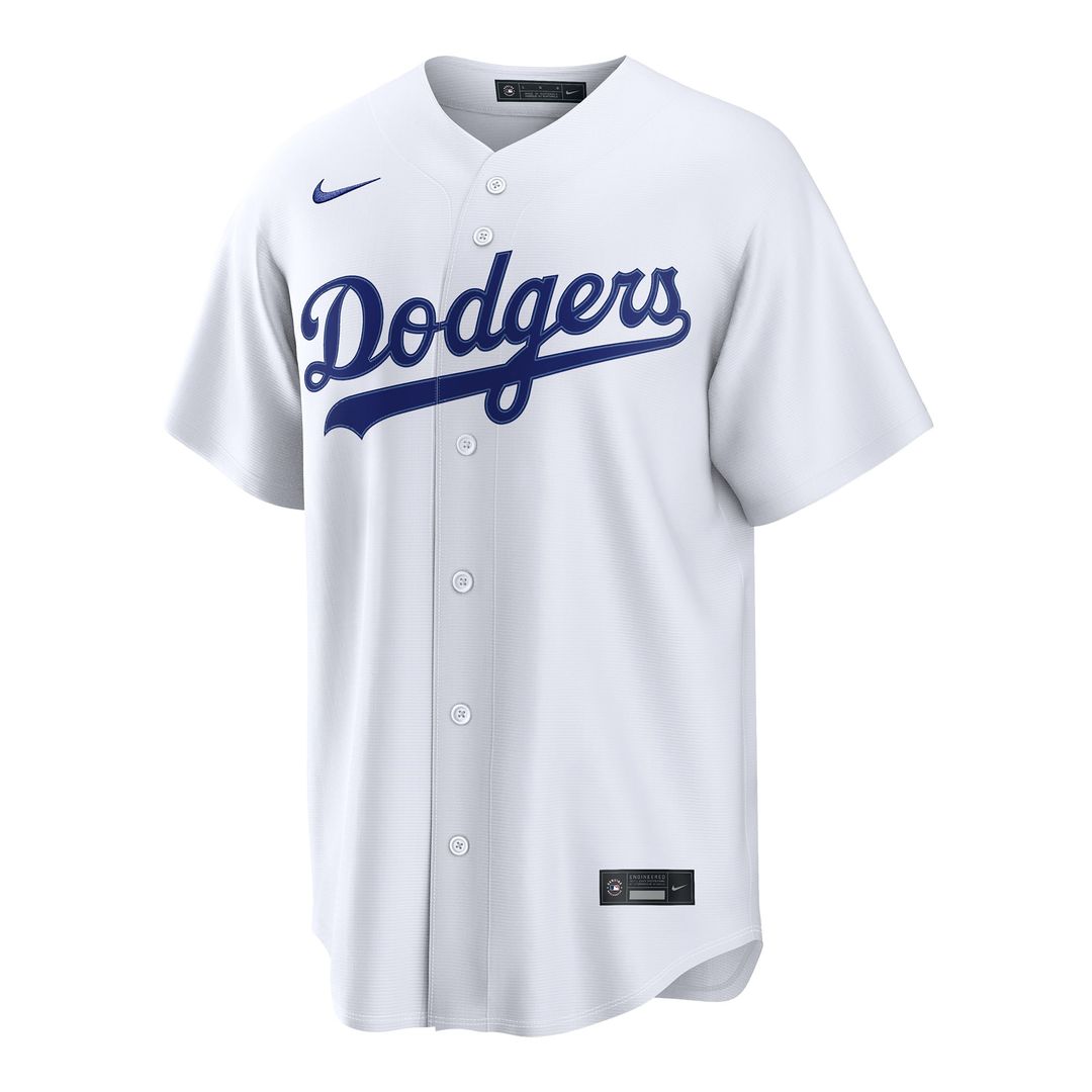 Los Angeles Dodgers Tanner Scott | Nike White Home Replica Jersey