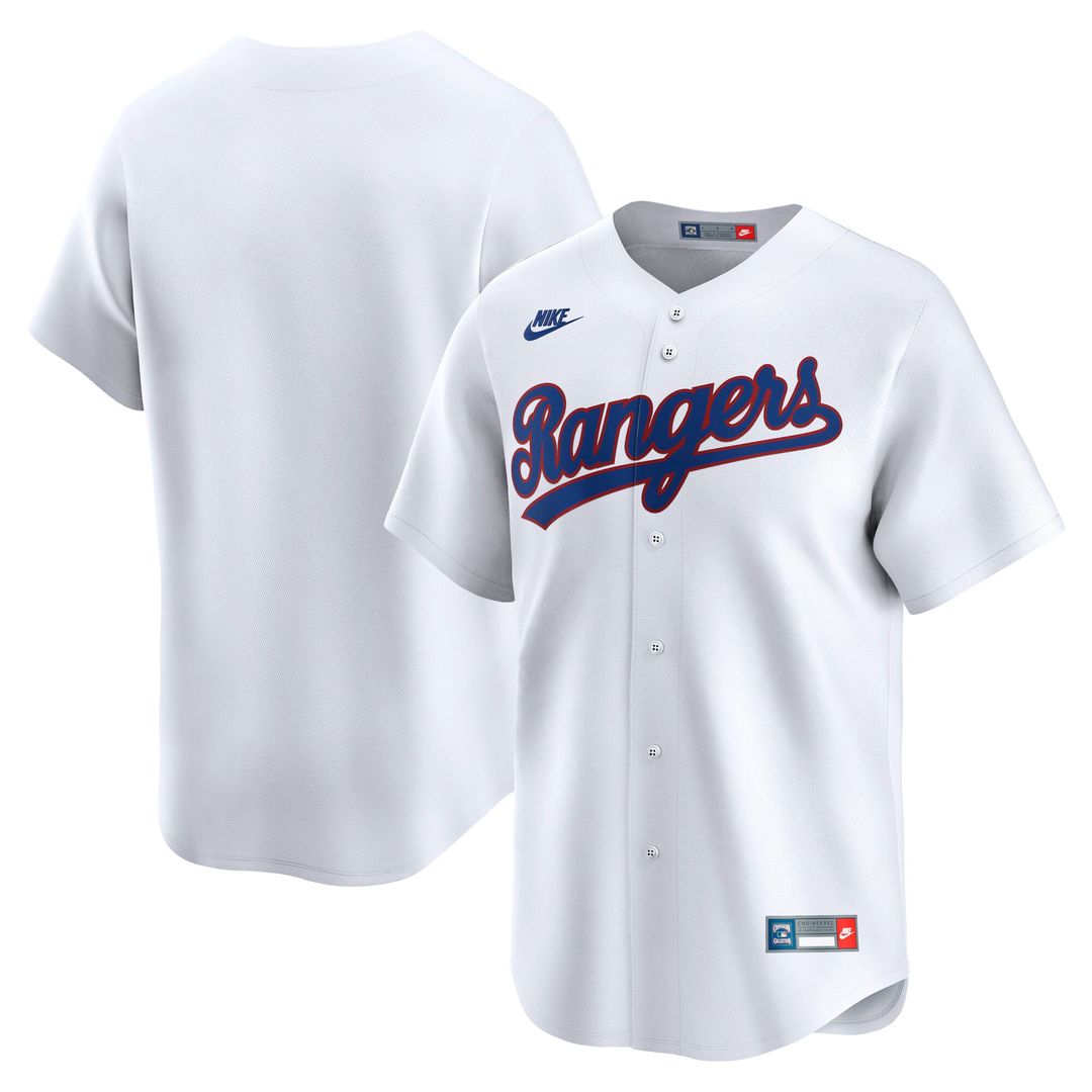 Texas Rangers | Nike White Cooperstown Collection Limited Jersey