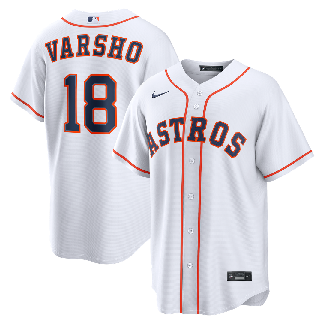 Houston Astros Daulton Varsho | Nike White Home Replica Jersey