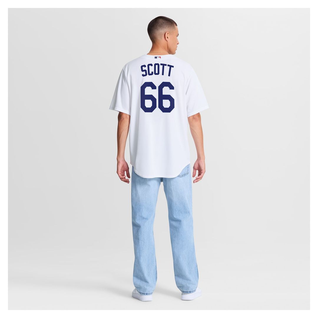 Los Angeles Dodgers Tanner Scott | Nike White Home Replica Jersey