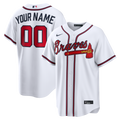 Atlanta Braves | Nike White Home Replica Custom Jersey