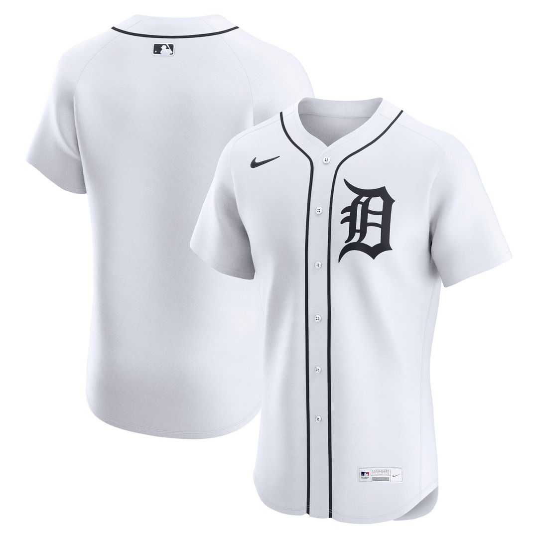 Detroit Tigers | Nike White Home Elite Jersey