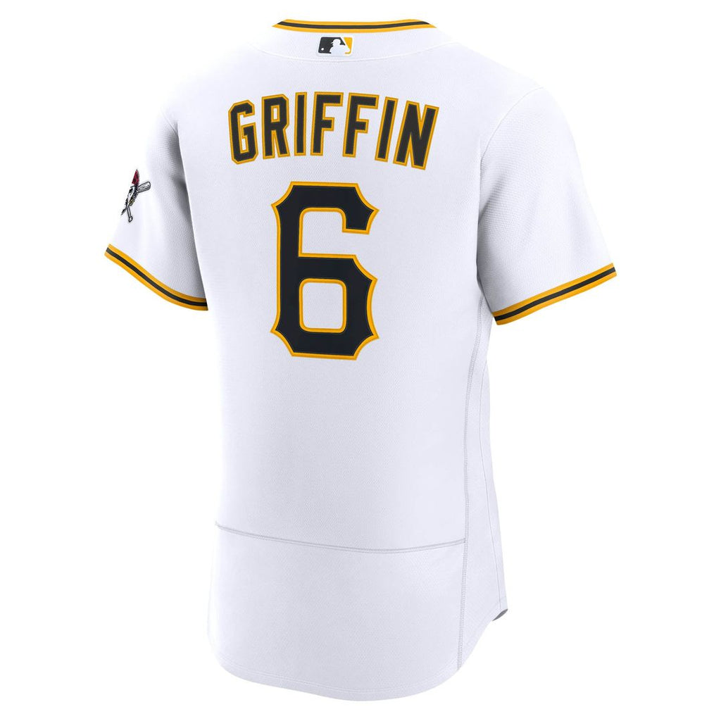 Pittsburgh Pirates Konnor Griffin | Nike White Home Authentic Jersey