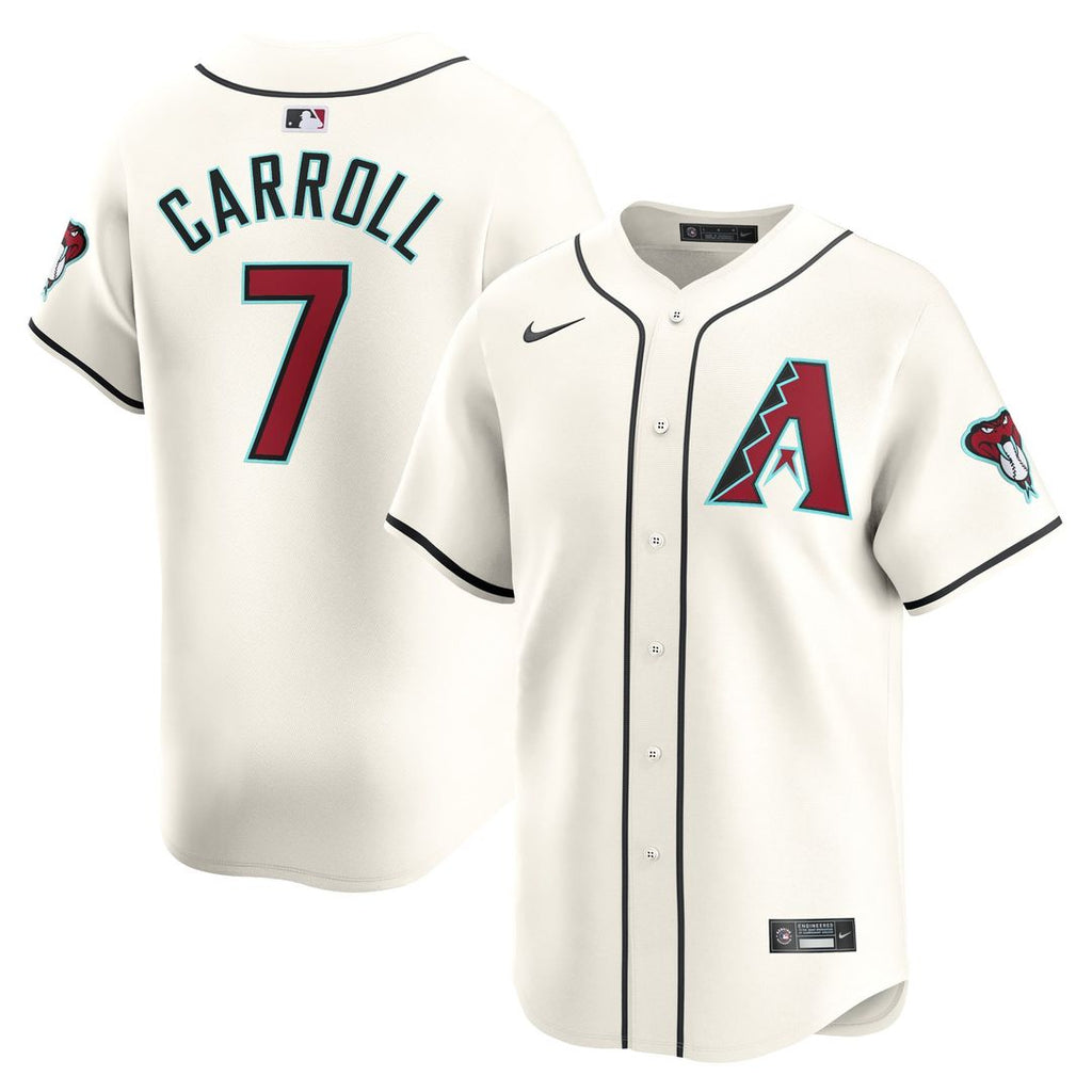 Arizona Diamondbacks Corbin Carroll | Nike White Home Limited Player Jersey