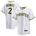 Pittsburgh Pirates Spencer Horwitz | Nike White Home Replica Jersey