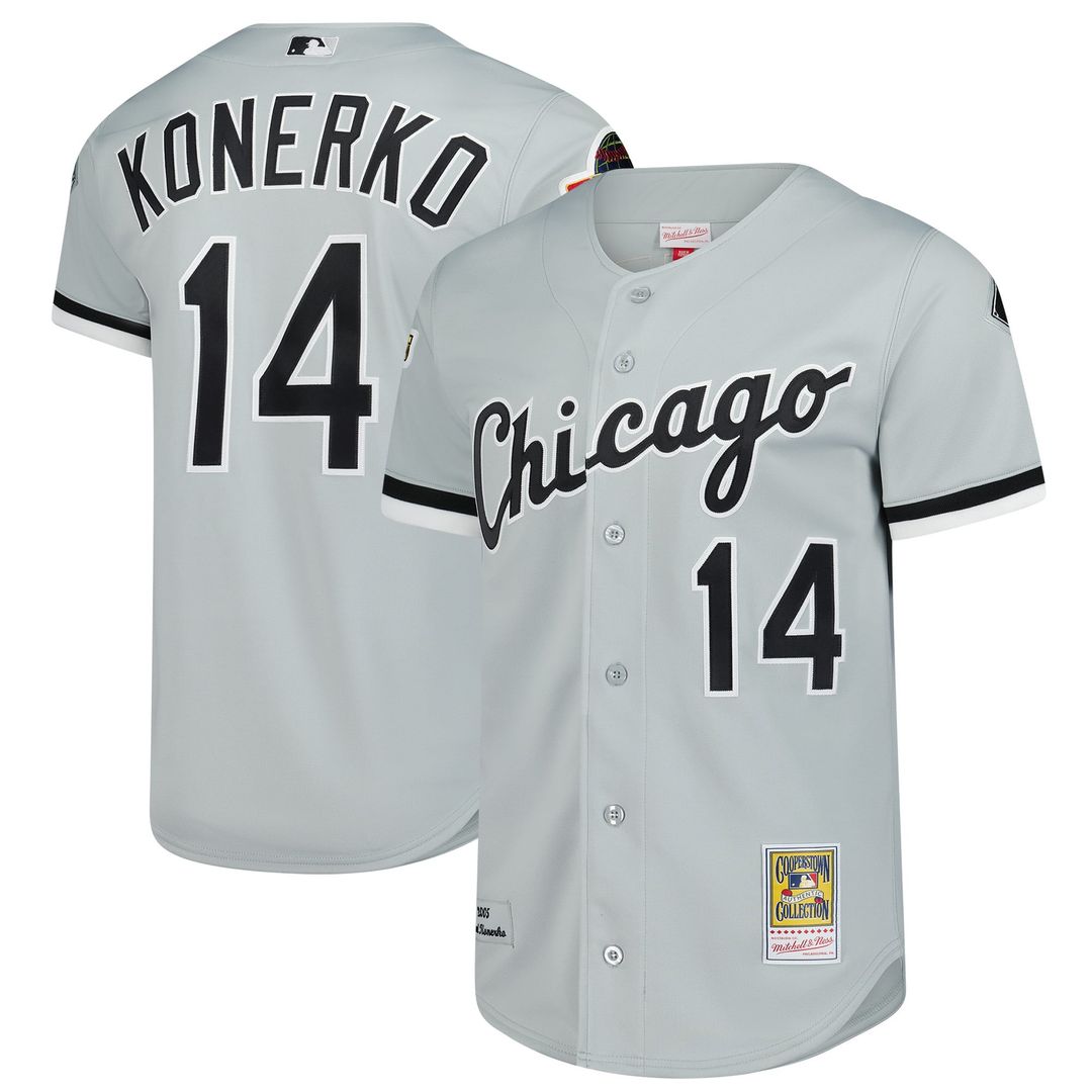 Chicago White Sox Paul Konerko | Mitchell & Ness Gray 2005 Cooperstown Collection Authentic Jersey