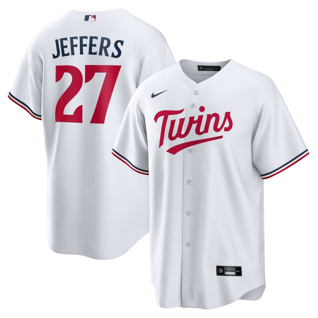 Minnesota Twins Ryan Jeffers | Nike White Home Replica Player Jersey