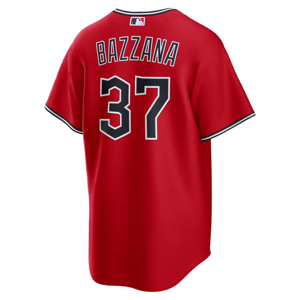 Cleveland Guardians Travis Bazzana | Nike Red Alternate Replica Jersey
