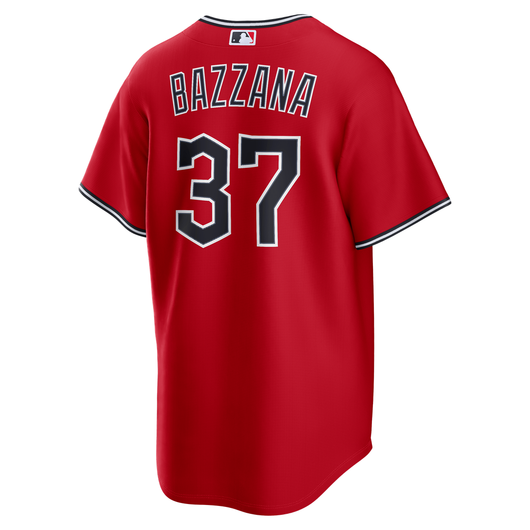 Cleveland Guardians Travis Bazzana | Nike Red Alternate Replica Jersey