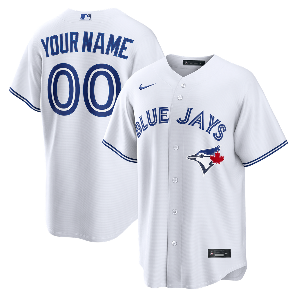 Toronto Blue Jays | Nike White Home Replica Custom Jersey