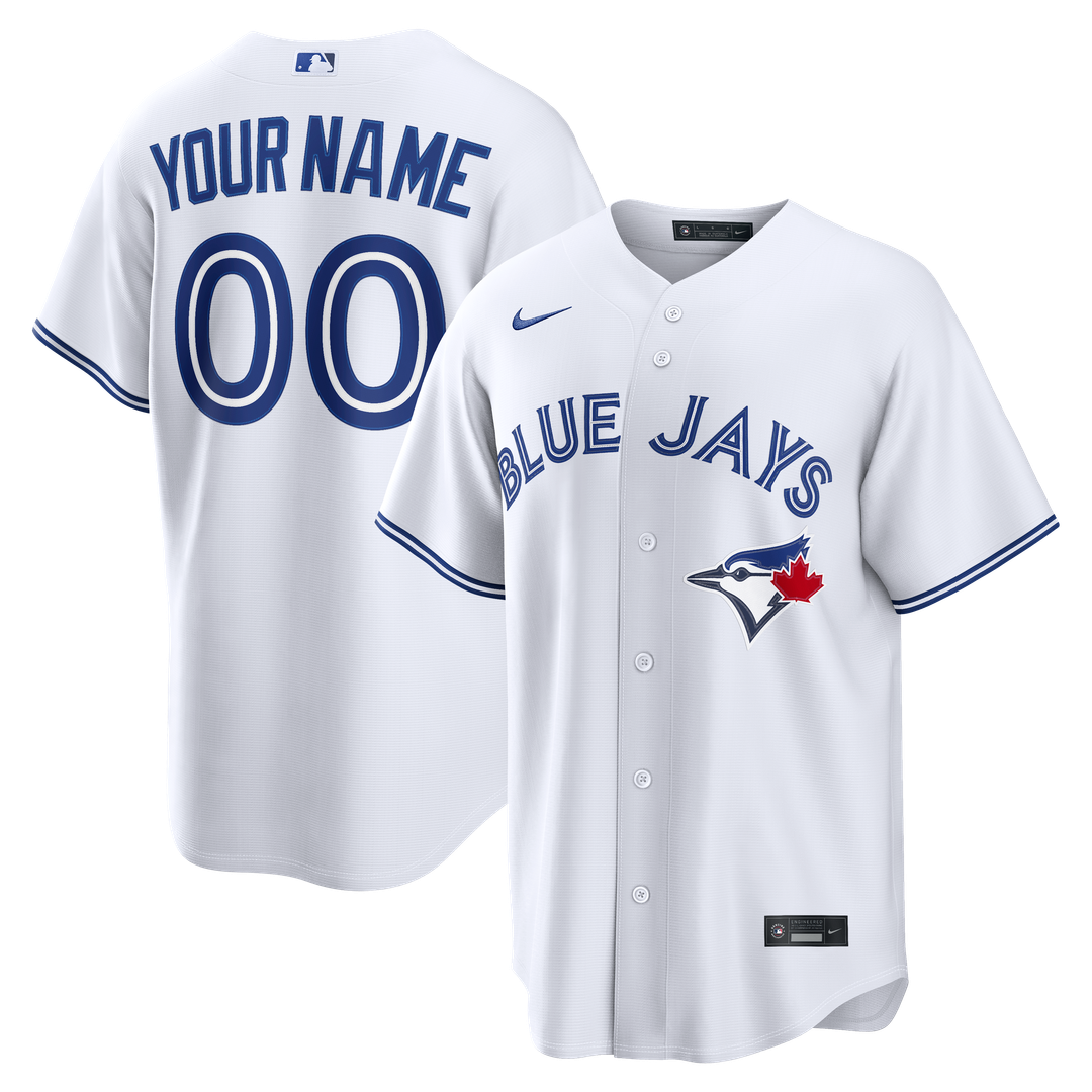 Toronto Blue Jays | Nike White Home Replica Custom Jersey