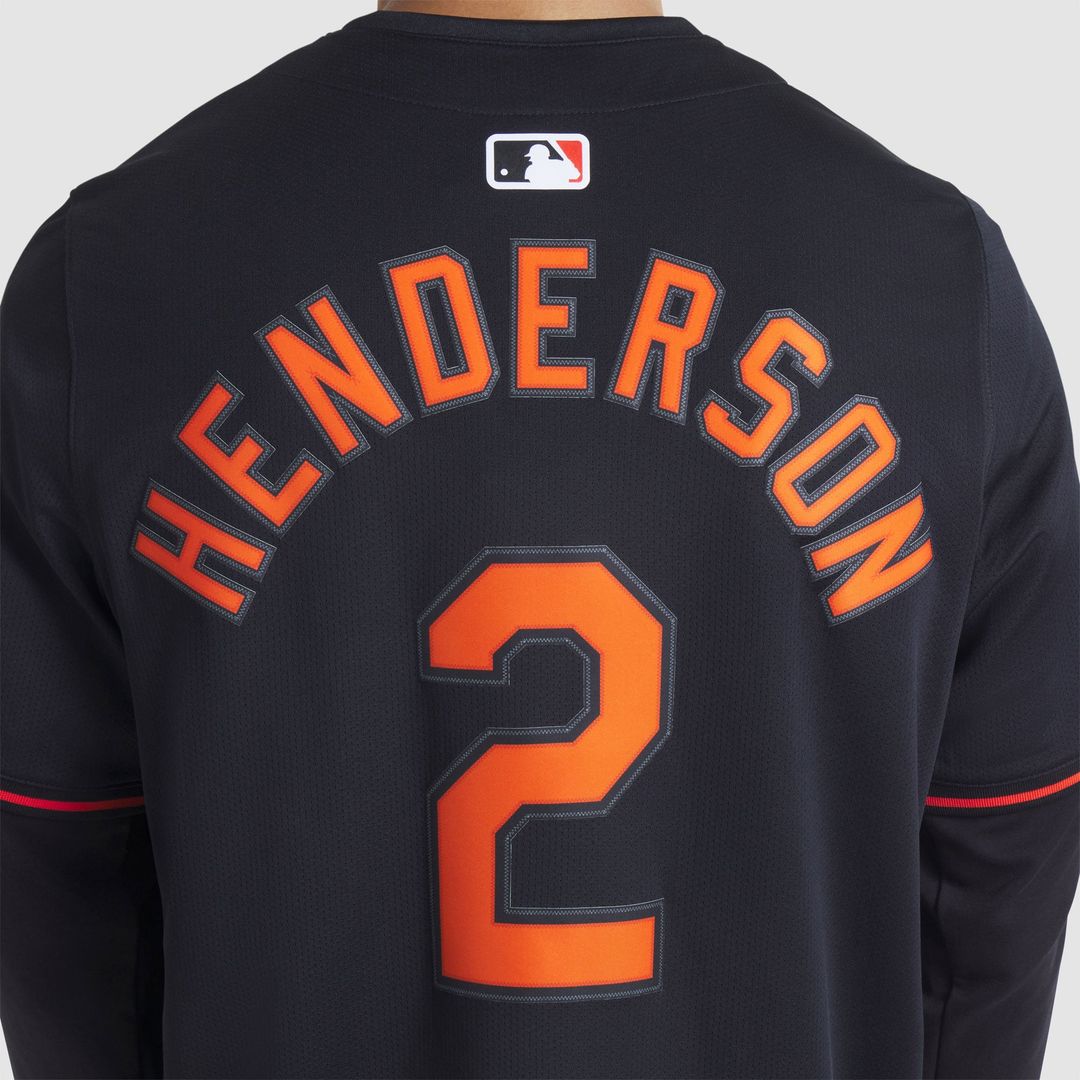 Baltimore Orioles Gunnar Henderson | Nike Black Alternate Limited Player Jersey
