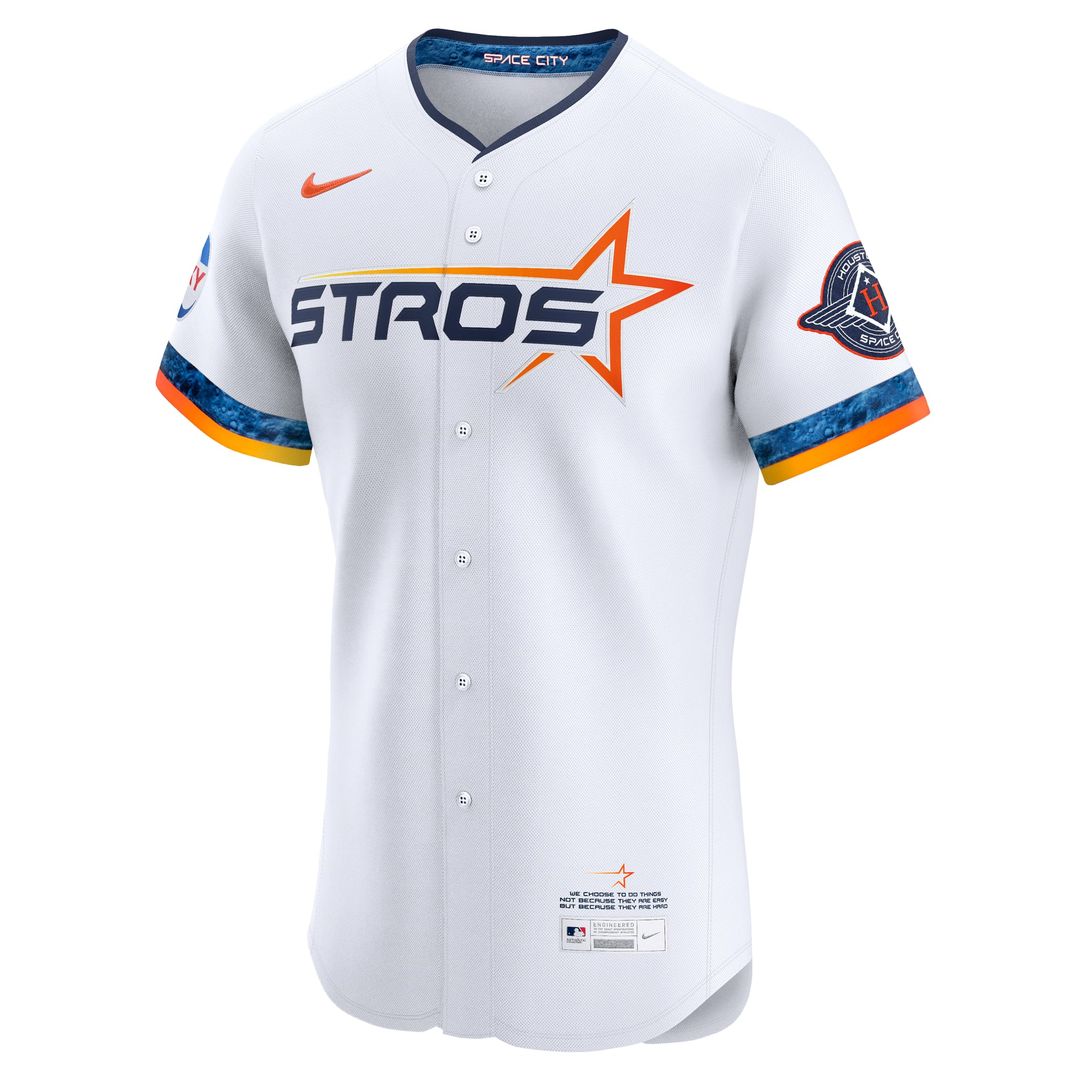 Houston Astros | Nike White 2025 City Connect Elite Jersey