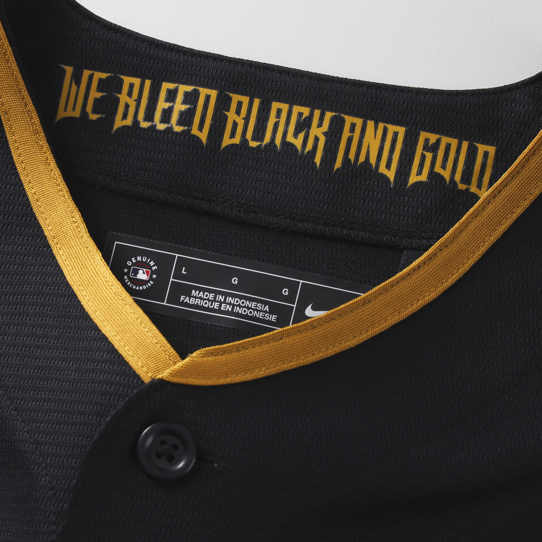 Pittsburgh Pirates Konnor Griffin | Nike Black 2026 City Connect Stadium Jersey