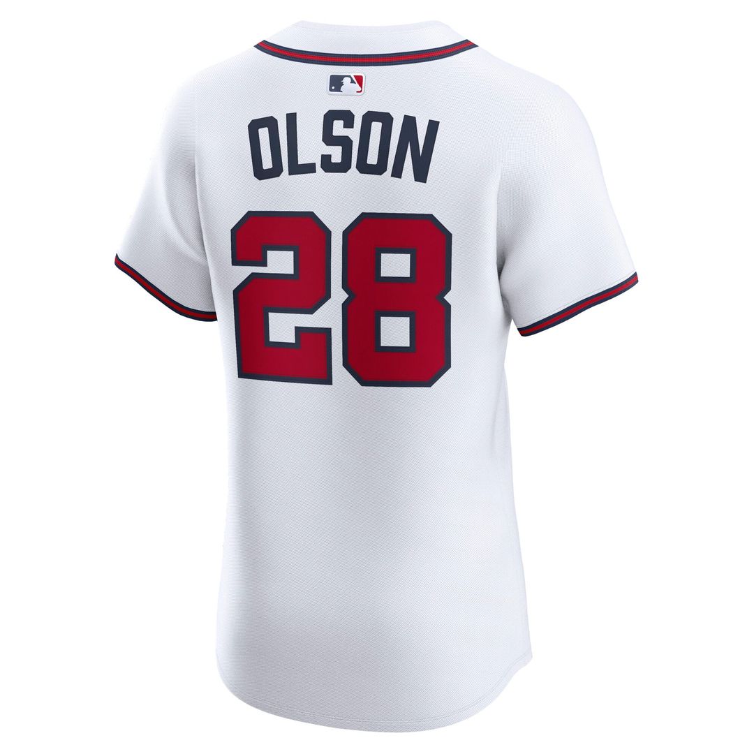 Atlanta Braves Matt Olson | Nike White Home Elite Player Jersey