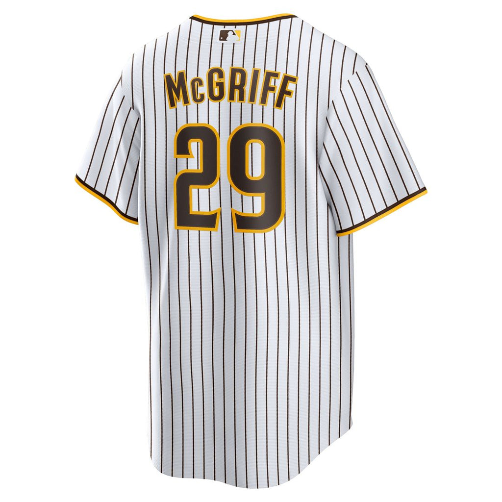 San Diego Padres Fred McGriff | Nike White Home Retired Player Replica Jersey
