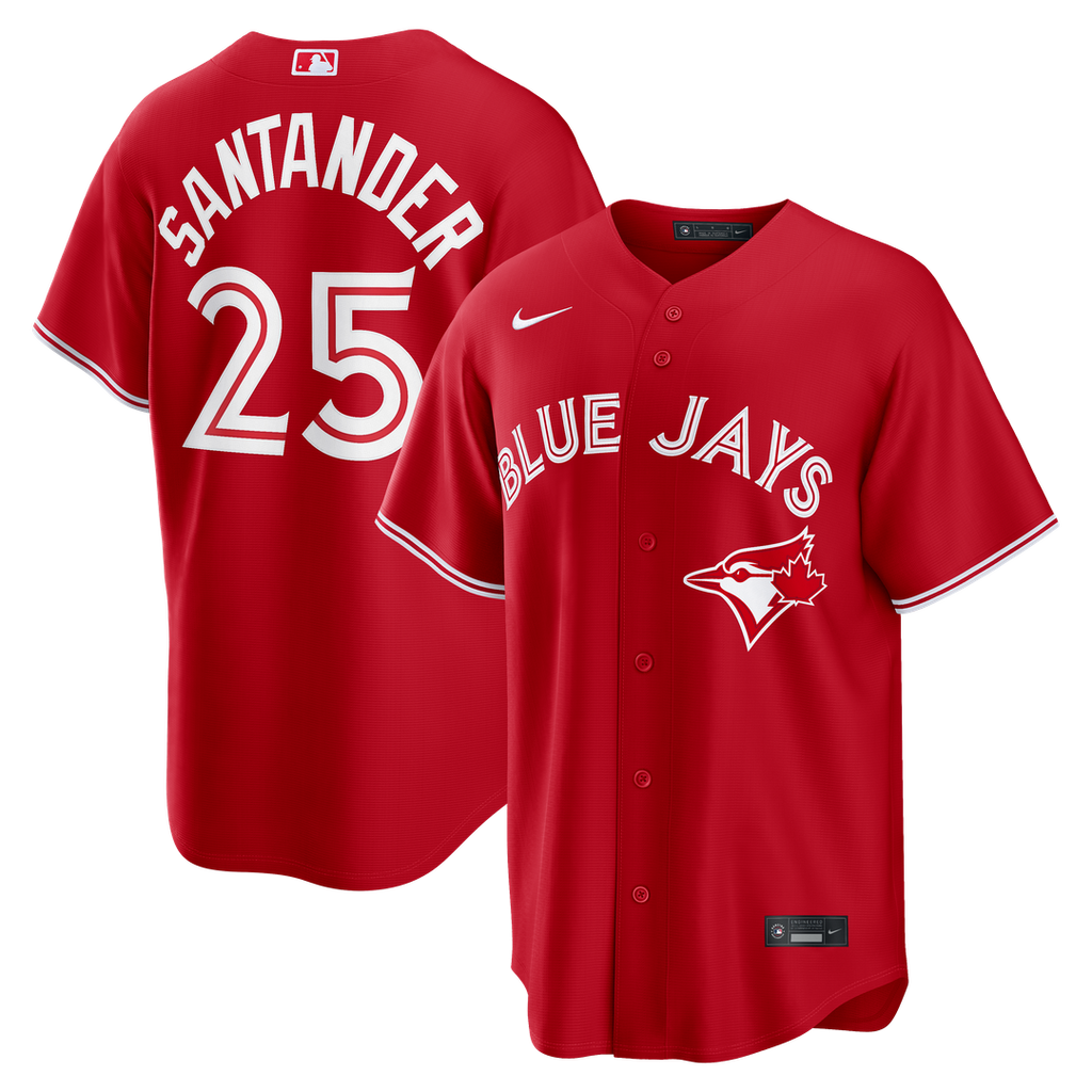Toronto Blue Jays Anthony Santander | Nike Red Canada Day Replica Jersey