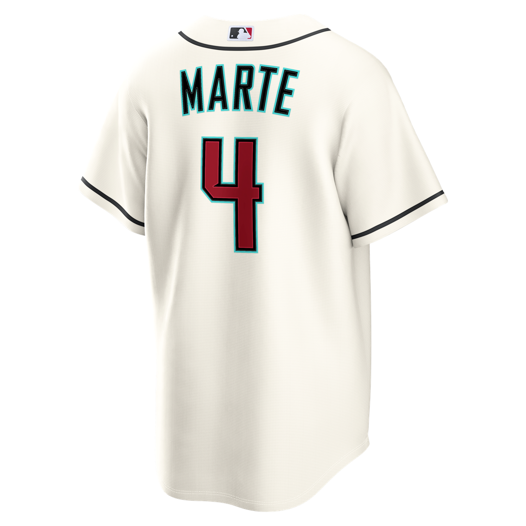Arizona Diamondbacks Ketel Marte | Nike Cream Home Replica Jersey