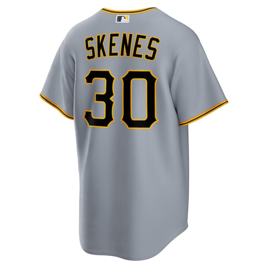Pittsburgh Pirates Paul Skenes | Nike Gray Road Replica Jersey