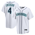 Seattle Mariners Colt Emerson | Nike White Home Replica Jersey