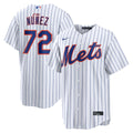 New York Mets Dedniel Núñez | Nike White Home Replica Jersey
