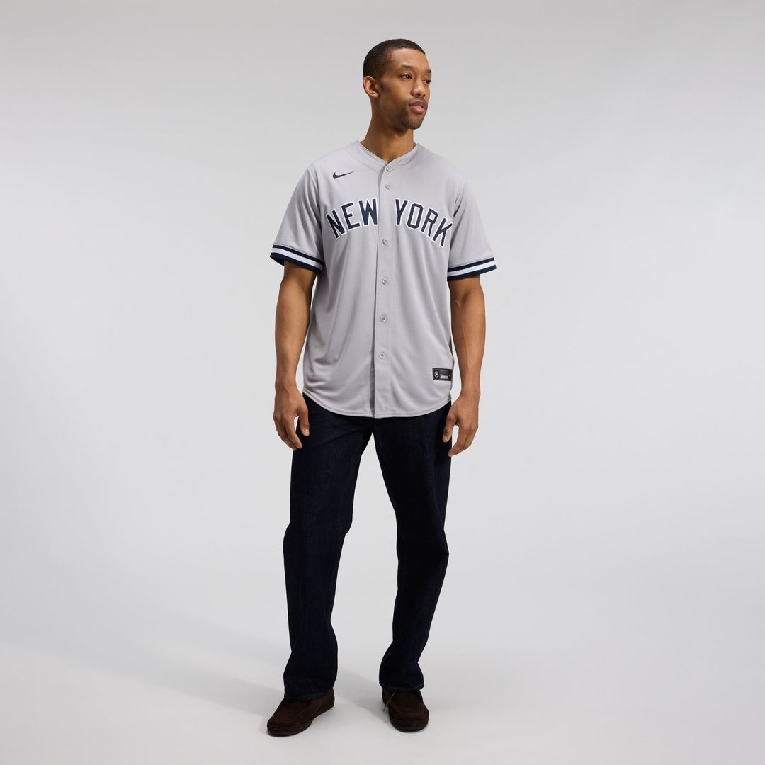 New York Yankees Anthony Volpe | Nike Gray Road Replica Jersey