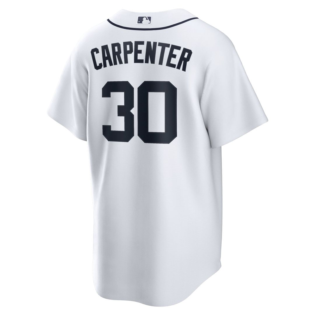 Detroit Tigers Kerry Carpenter | Nike White Home Replica Jersey