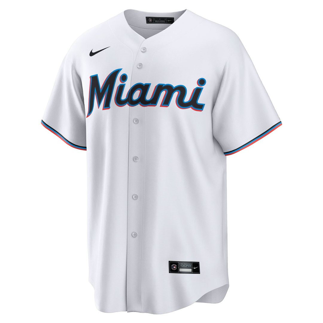 Miami Marlins Graham Pauley | Nike White Home Replica Jersey