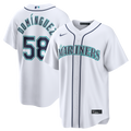 Seattle Mariners Seranthony Domínguez | Nike White Home Replica Jersey