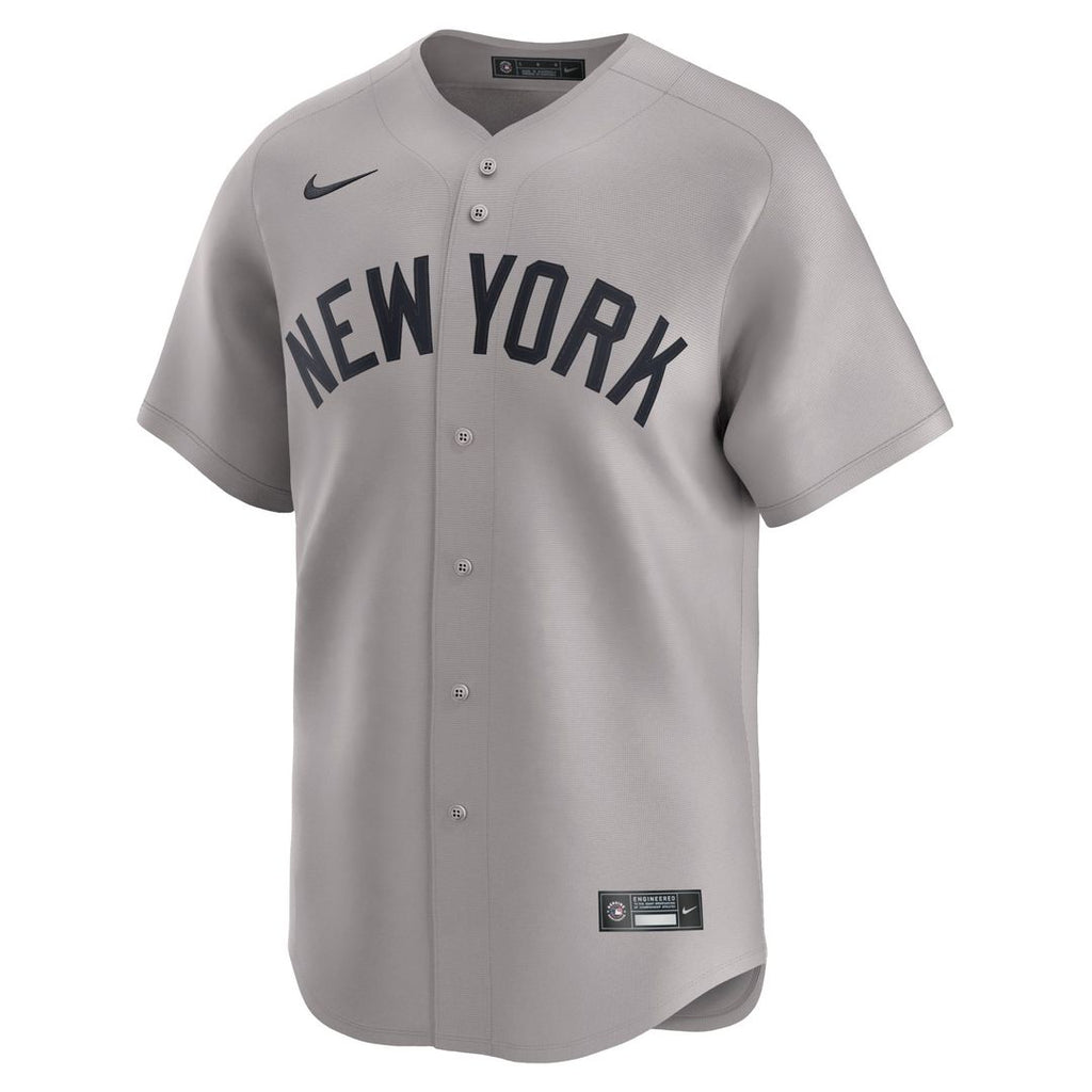 New York Yankees Anthony Volpe | Nike Gray Away Limited Player Jersey