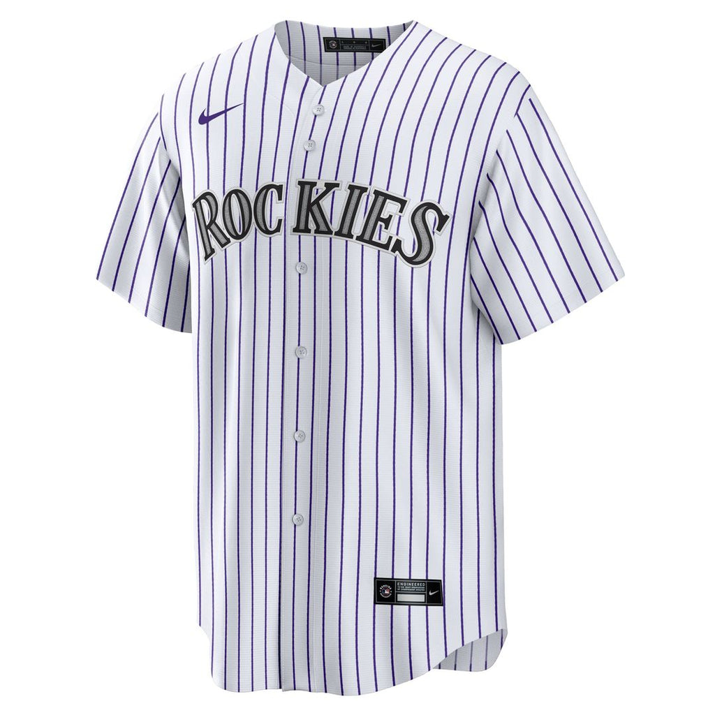 Colorado Rockies Mickey Moniak | Nike White Home Replica Jersey