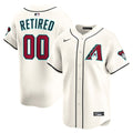 Arizona Diamondbacks | Nike Cream Home Limited Pick-A-Player Retired Roster Jersey