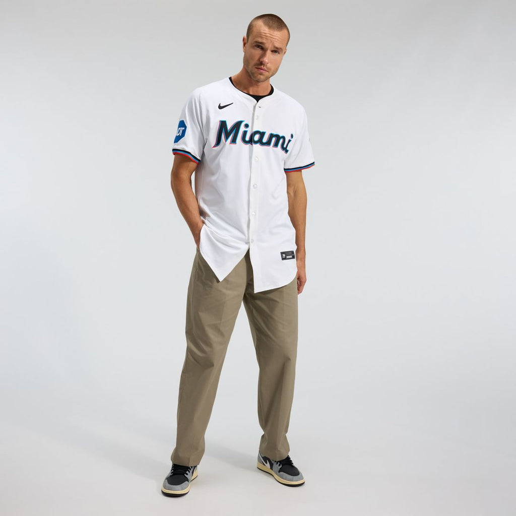 Miami Marlins | Nike White Home Elite Jersey